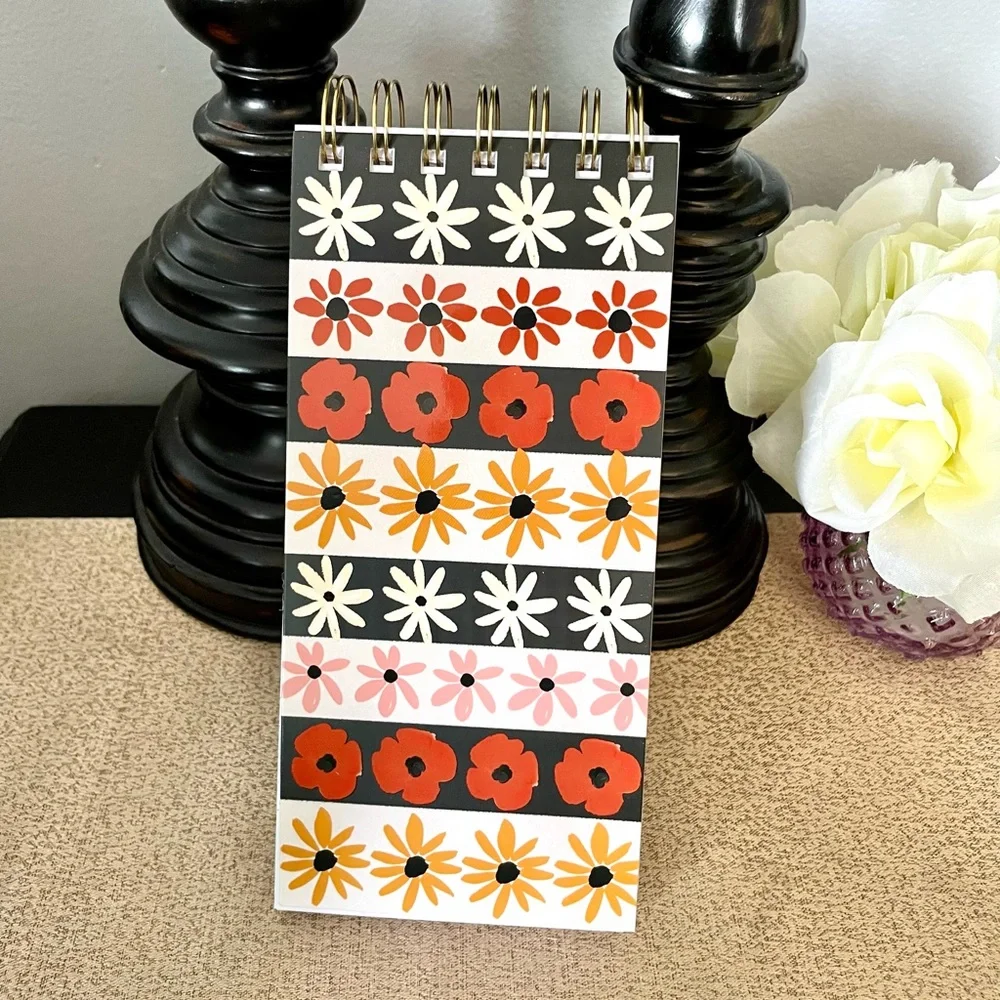 NWT FLORAL Hardcover Notebook/Journal Notepad Stationery Bundle